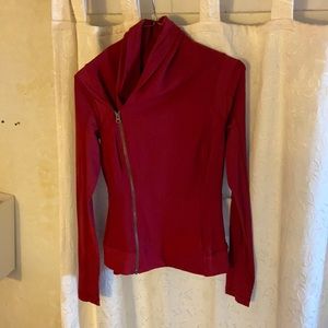 Lululemon| Red Bhakti Yoga Jacket| Size 6